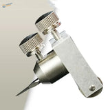 Fix angle carving seal mounting silver tattoo needle holder with knobs