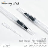 Galaxy 4pcs Water Decal Applicator Pens Set