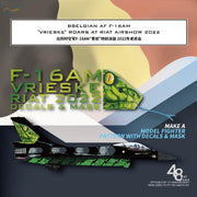 Galaxy Model Belgian F-16AM Vrieske Roars green snake decal kit 1:48 scale