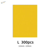 Galaxy model precision hobby mask circles: yellow 3.5-4.9mm silicone dots grid