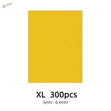 Galaxy Model yellow XL tactile dots, 300 mask circles per pack
