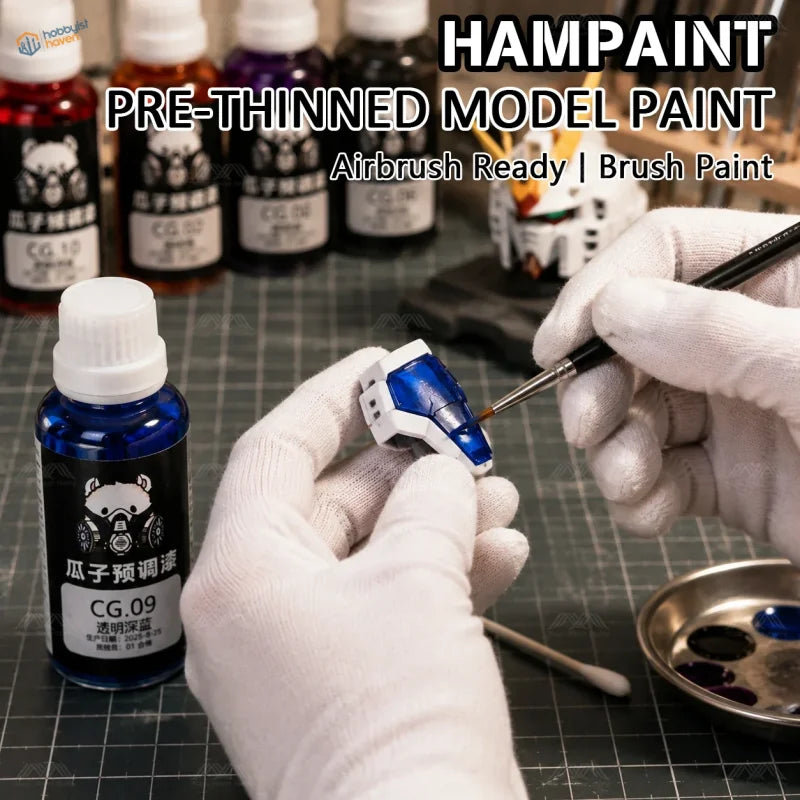 Guazi Studio Pre-Thinned Transparent Paint 50ml