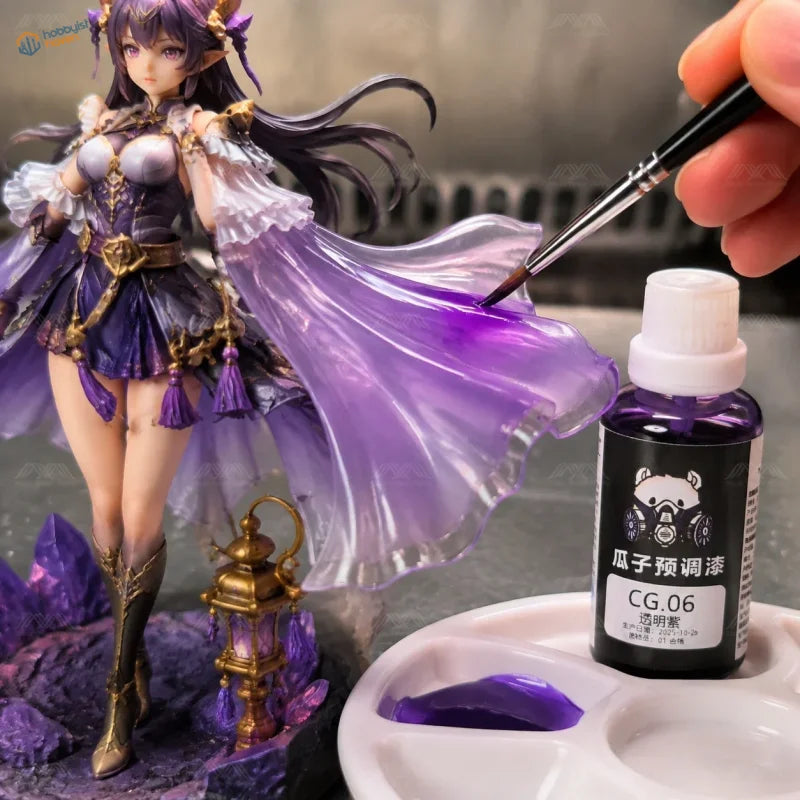 Guazi Studio Pre-Thinned Transparent Paint 50ml