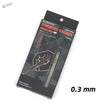 Carbide scribing knife, black and red, with metal tip