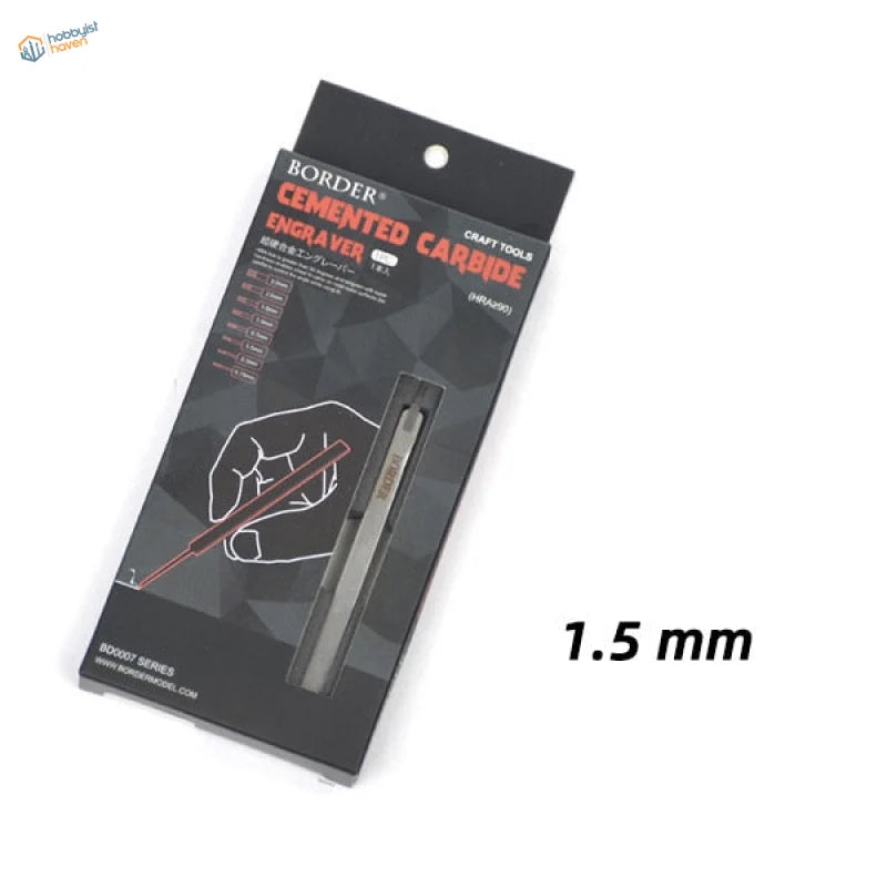 1.5 mm carbide scribing knife in packaging