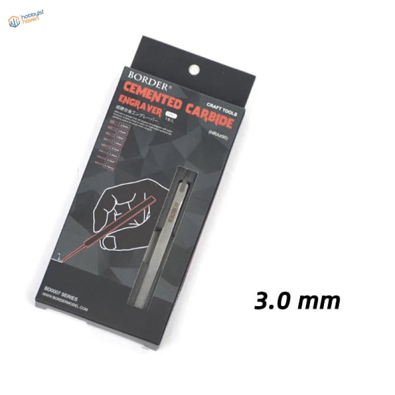 3.0 mm carbide scribing knife in packaging
