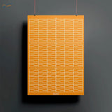 High-precision pre-cut scribing tape with orange poster, white panel lines grid