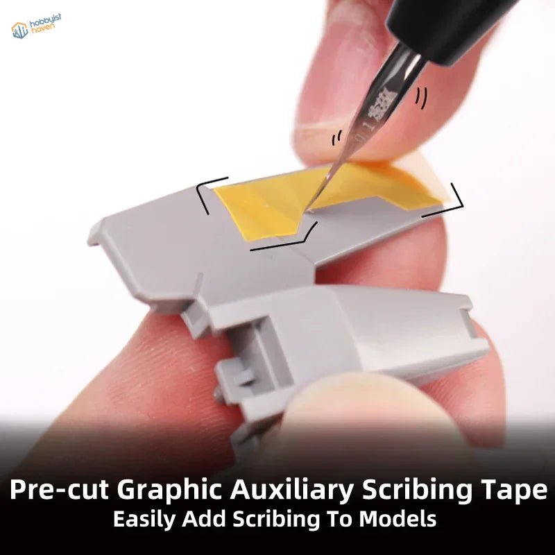High Precision Scribing Tape for Panel Lines | HobbyistHaven
