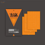 High precision orange A4 scribing tape cutting mat with grid and panel lines