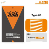 High precision type-06 scribing tape with orange black stripes panel lines
