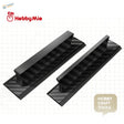 Hobby Mio carbon fiber sanding handle with black textured drawer pulls