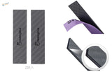 Black carbon fiber strips with hobbymie logo for Hobby Mio scale modeling toolset