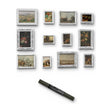 Diorama Gilding: twelve 1/35 European picture frames with a Stedi Dark Gold metallic paint marker