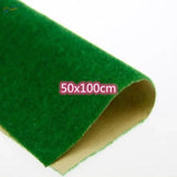 Green felt backing of 50x100cm Landscape Grass Mat