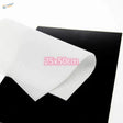 White 25x50cm translucent parchment sheet for landscape grass mat