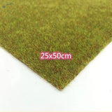 Green landscape grass mat, artificial, 25x50cm size