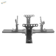 Gray metal large model aircraft holder mount with adjustable arms