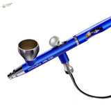 Lightweight Hobby Mio HM-230 precision airbrush with metallic cup