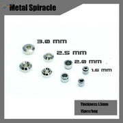 Metal parts for Gunpla: spiral hardware in 3.0mm to 1.6mm diameters