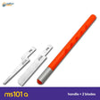 MS101 A mini modeling saw: orange handle with 2 fine-tooth blades