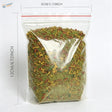 Mixed static grass and leaf flock for dioramas