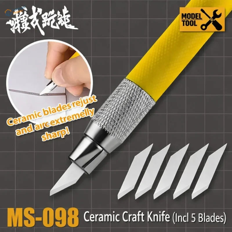Mo Shi Tools Keramikklingen-Messer