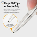 Mo Shi Tools Tungt-Duty Rett Pinsett