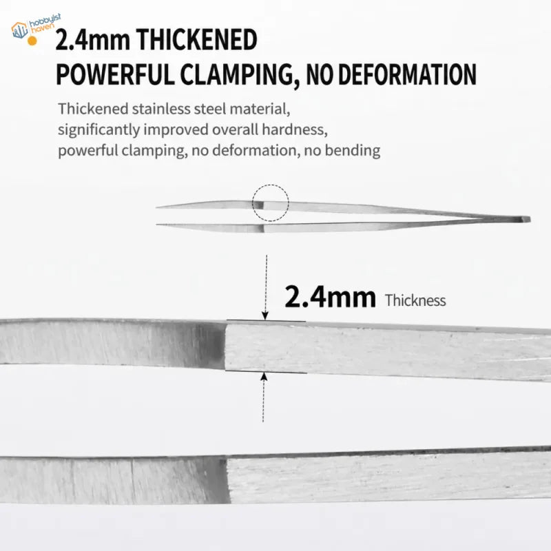 Mo Shi Tools Tungt-Duty Rett Pinsett