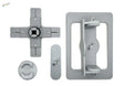 Model AFV Holder gray metal mounting bracket set with adjustable arms
