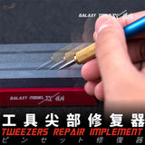 Galaxy Tools model tool tip restorer with blue handle and gold grip