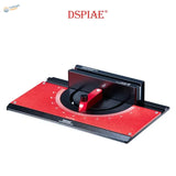 Multi-angle sliding sander red black DSP guide with scale lever