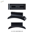 Black matte DSPiae AS-25CPBK angled sanding board, curved ergonomic design