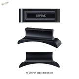 Black matte DSPiae AS-25CPBK angled sanding board, curved ergonomic design