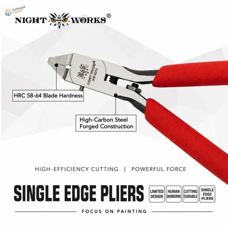 NightWorks NW-MP02 ultra-thin single edge nipper – view 3