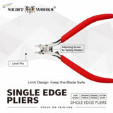NightWorks NW-MP02 ultra-thin single edge nipper – view 4