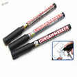 Three black Gundam panel lining pens, scale modeling tools for kits