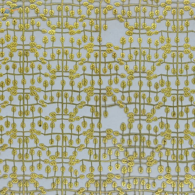 Gold leaf-patterned photoetch branches for scale modeling tools