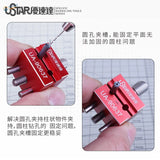 Precision mini vise Ustar UA-90637 red alloy clamp tool