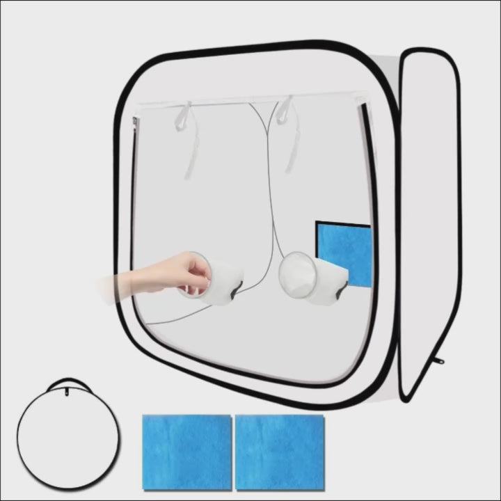 Portable Airbrush Spray Booth for Scale Models, Gunpla & Miniatures