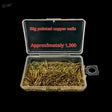 50g pointed copper nails for professional nail presser tool