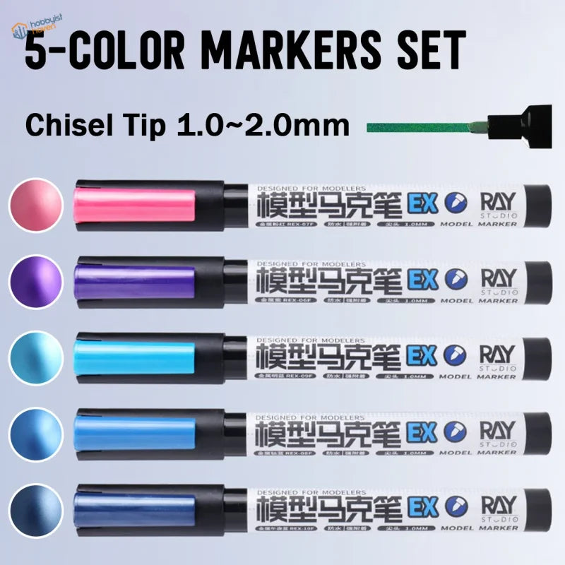 RAY Studio EX Metallic Model Markers