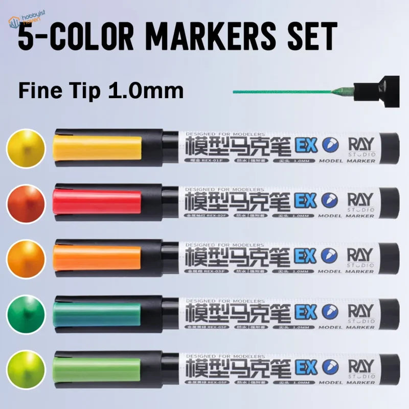 RAY Studio EX Metallic Model Markers