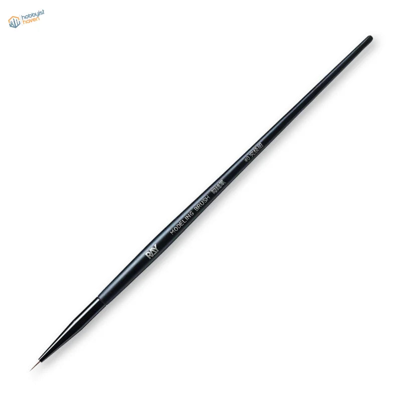 Ray Studio ultra-fine modeling brush with pointed tip and branded handle