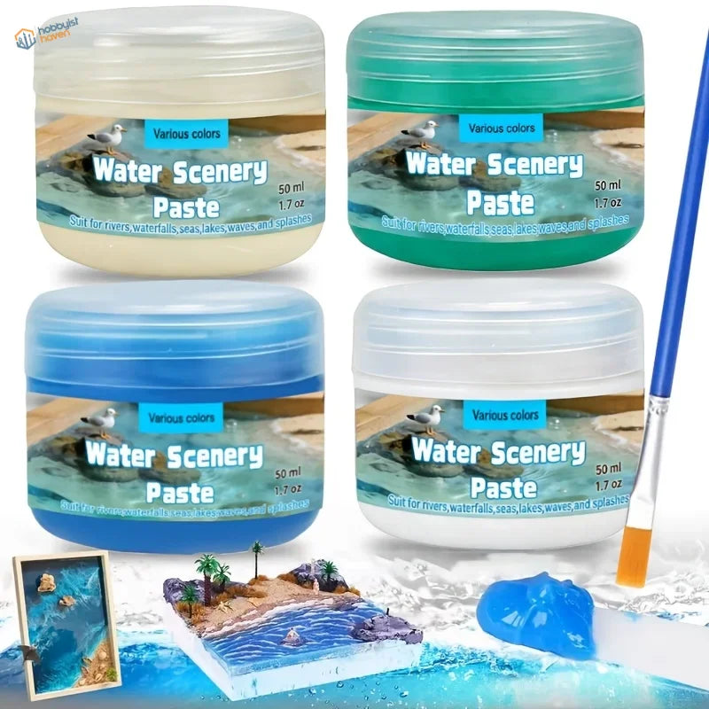 Pâte d'effet d'eau réaliste pour dioramas
