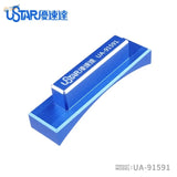Blue Ustar UA-91591 right-angled curved sanding handle for precision hobby