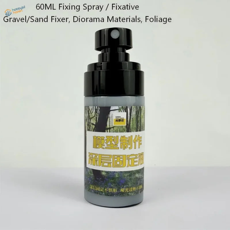 Scenery Fixative Spray for Dioramas