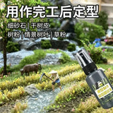 Scenery Fixative Spray for Dioramas