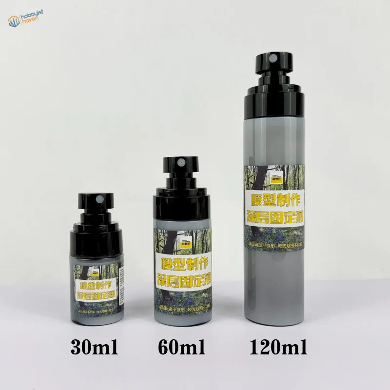 Scenery Fixative Spray for Dioramas