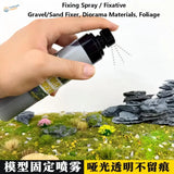 Scenery Fixative Spray for Dioramas