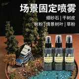 Scenery Fixative Spray for Dioramas